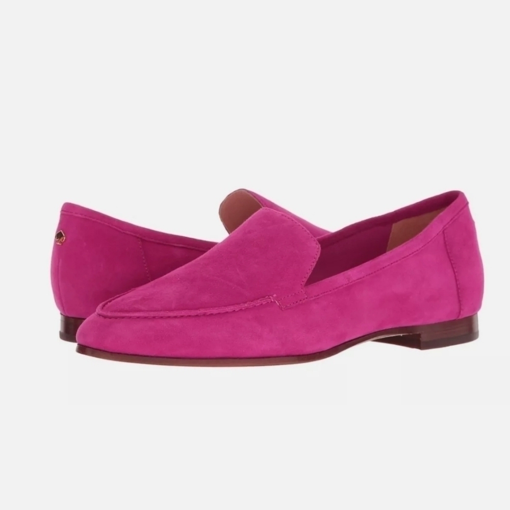 Kate Spade NY Women Carima Suede Pink Loafer Slip on shoes sz 5M
